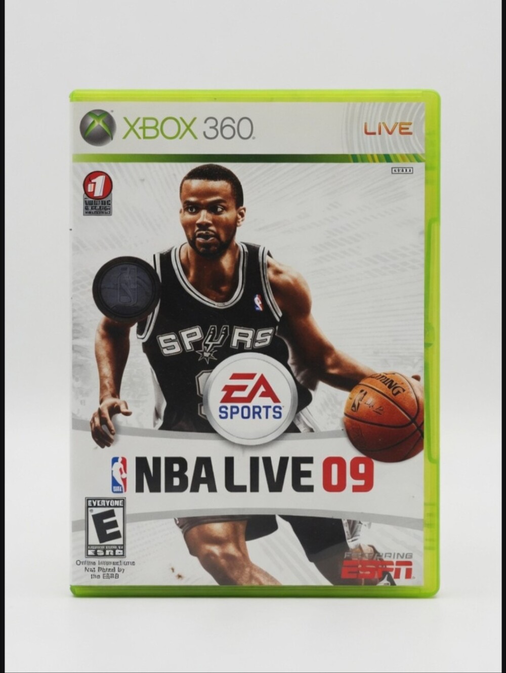 NBA Live 09 Basketball 🔥 Xbox 360 🎮 Vintage Video Games